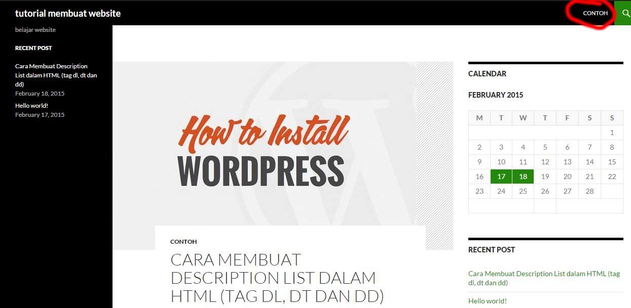 Tutorial Membuat Website Dalam Waktu 1 Jam