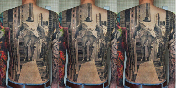 7 Tato 3D paling 'cetar membahana' di dunia