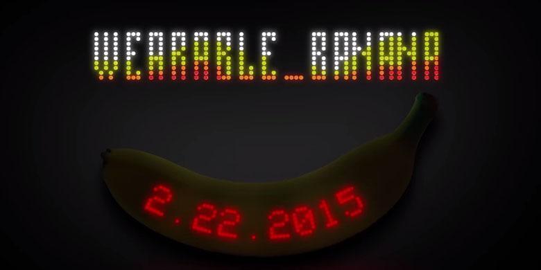 Pisang Unik seperti smart watch, tetap bisa di makan