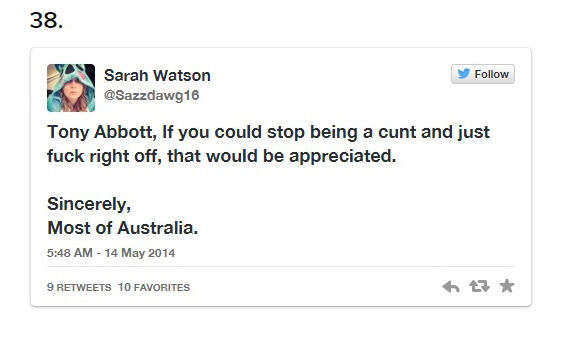 Apa kata masyarakat Australia tentang PM Tony Abbot?