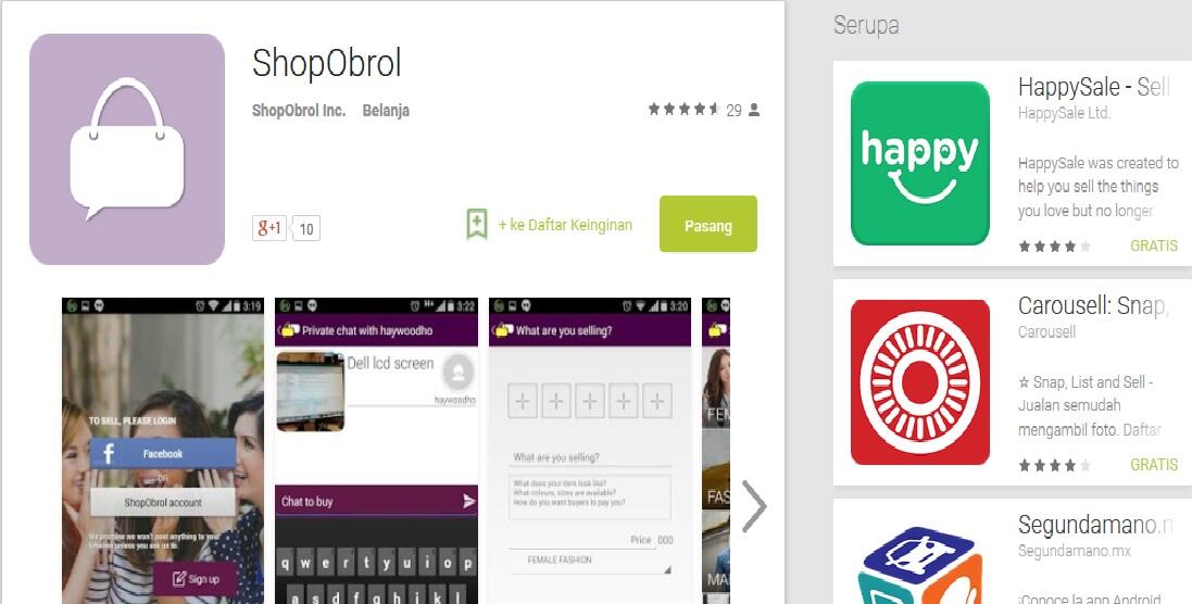 SHOPOBROL! Aplikasi Android Baru Yang Lagi Banyak Di Omongin di MEDSOS