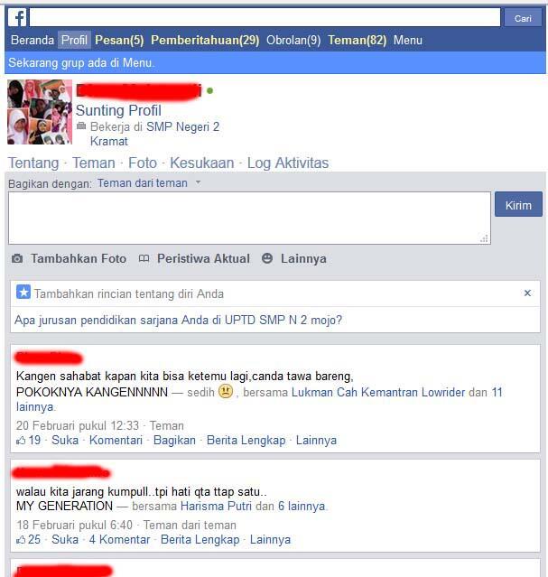 &#91;SHARE&#93; Hati-Hati Memasukkan Nomor Telepon di Akun Facebook