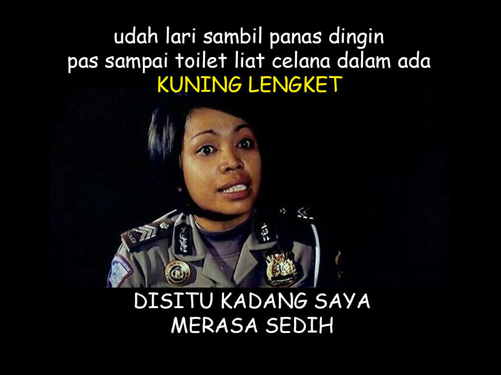 Polisi Cepirit Sedih