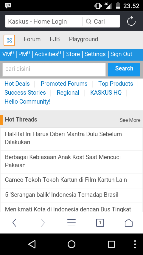 bug profil id kaskus ilang buat di mobile