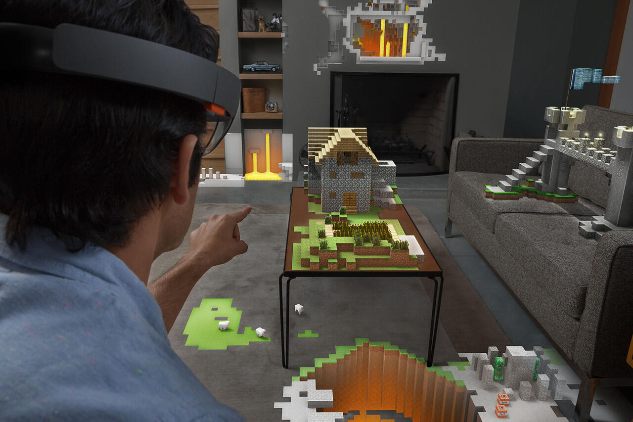 memperkenalkan , hololens komputer masa depan