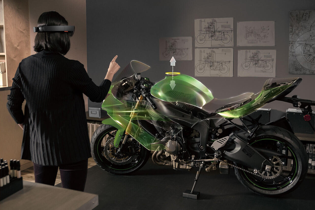 memperkenalkan , hololens komputer masa depan