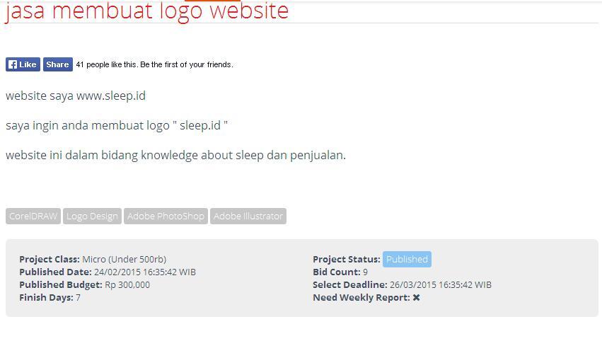 &#91;LOWONGAN FREELANCE&#93; jasa membuat logo website