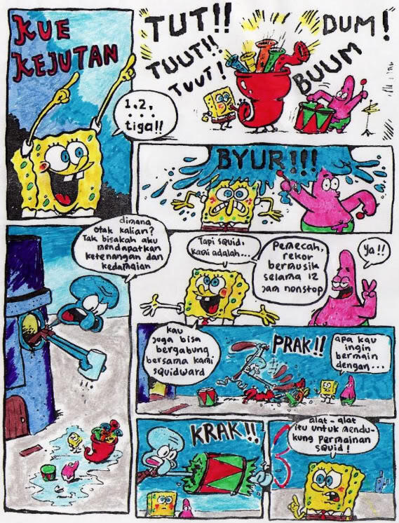 &#91;Ngakak&#93; Komik Spongebob lucu abis