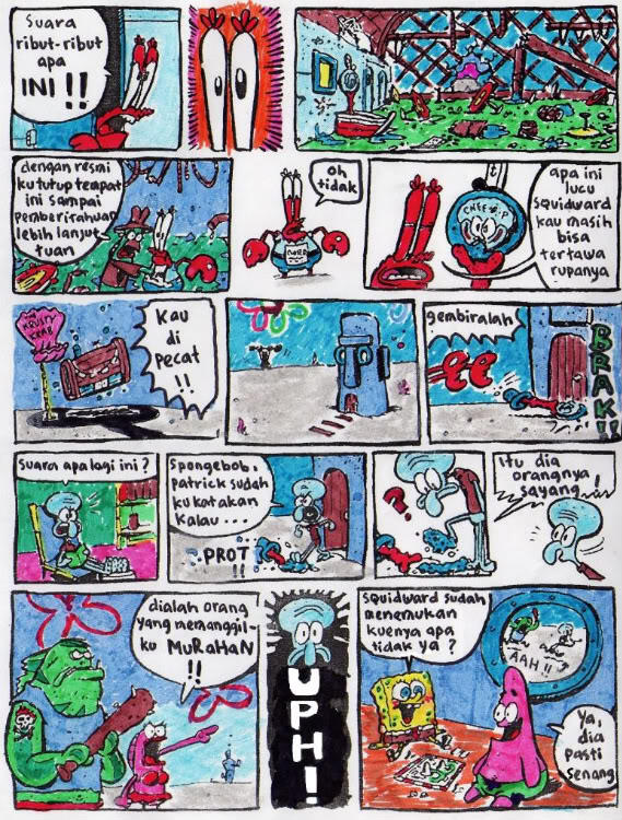 &#91;Ngakak&#93; Komik Spongebob lucu abis