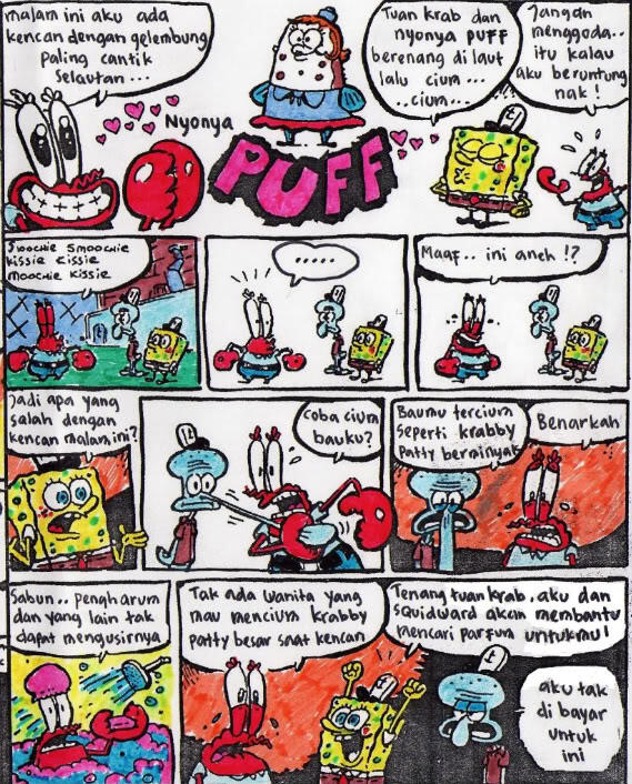 &#91;Ngakak&#93; Komik Spongebob lucu abis