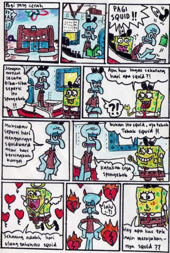 &#91;Ngakak&#93; Komik Spongebob lucu abis