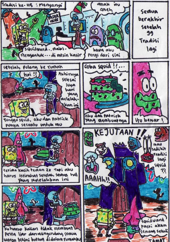 &#91;Ngakak&#93; Komik Spongebob lucu abis