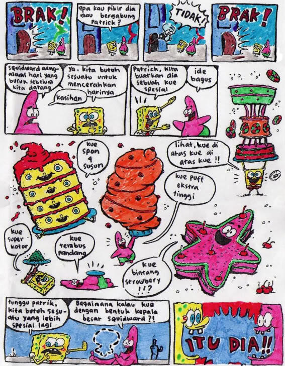 &#91;Ngakak&#93; Komik Spongebob lucu abis