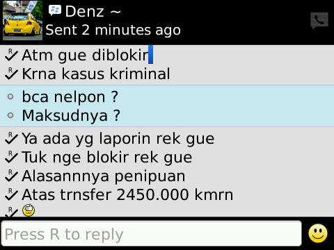 dituduh penipu