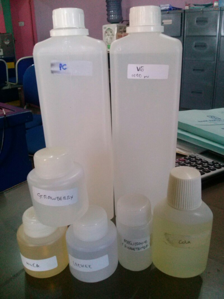 Make Your Own E-Liquid DIY || Bahan E-Liquid PG , VG , Essence , dll || BANDUNG