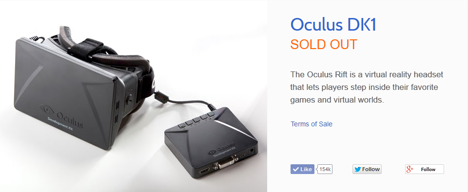 Oculus Rift - Virtual Reality Headset for 3D Gaming