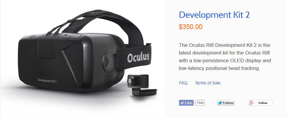 Oculus Rift - Virtual Reality Headset for 3D Gaming