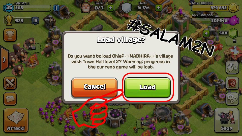 Cara Terlarang Mainkan 2 Akun COC (bahkan lebih) dalam Satu SmartPhone