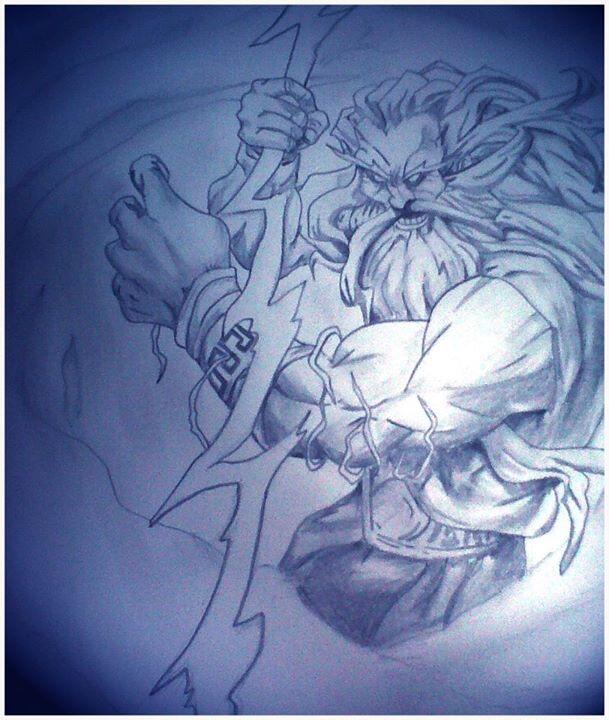 Sebuah karya goresan tangan dan Teknik Photoshop &#91; WITH PICT&#93;