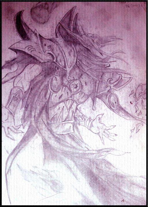 Sebuah karya goresan tangan dan Teknik Photoshop &#91; WITH PICT&#93;