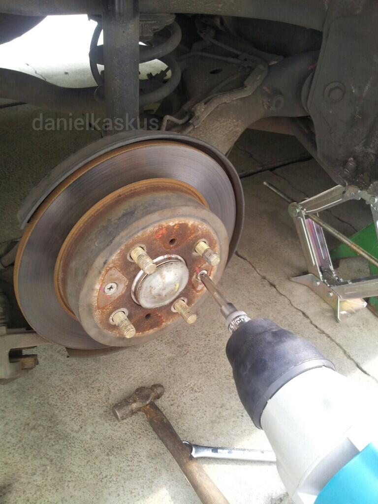 DiY cara ganti bearing & disk brake honda city  KASKUS