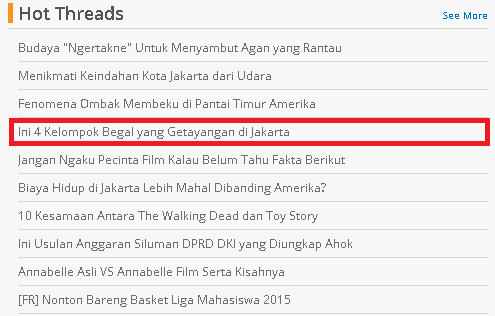 Waspada! Ini 4 Kelompok Begal yang Getayangan di Jakarta