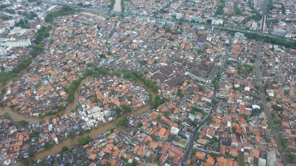 Menikmati Keindahan Kota Jakarta dari Udara KASKUS