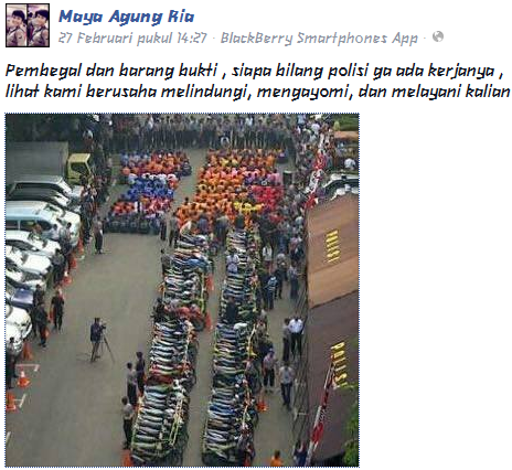 Pelaku Begal Motor Nyaris Dibakar Massa di Pasar Minggu