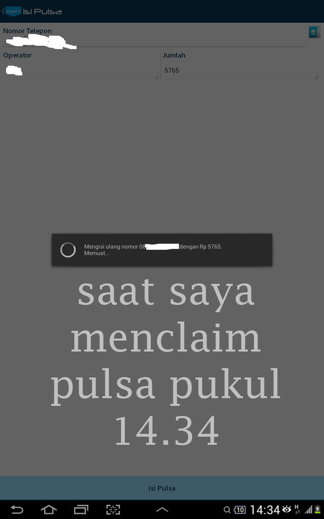 &#91;HOT&#93;DAPATKAN PULSA GRATIS DARI ANDROID HANYA DALAM 23 MENIT DENGAN 30MB KOUTA