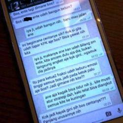 Beredar WhatsApp Diduga Anggota DPRD Panik Dilaporkan ke KPK