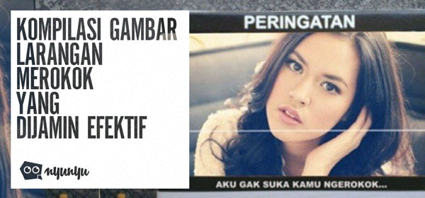 Kalo bungkusnya begini, gw bakalan berenti ngerokok bray