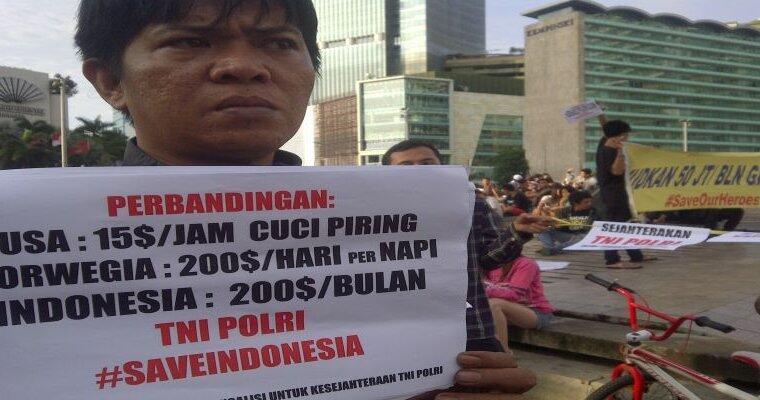 Yuk Dukung Petisi untuk Kesejahteraan TNI Polri 