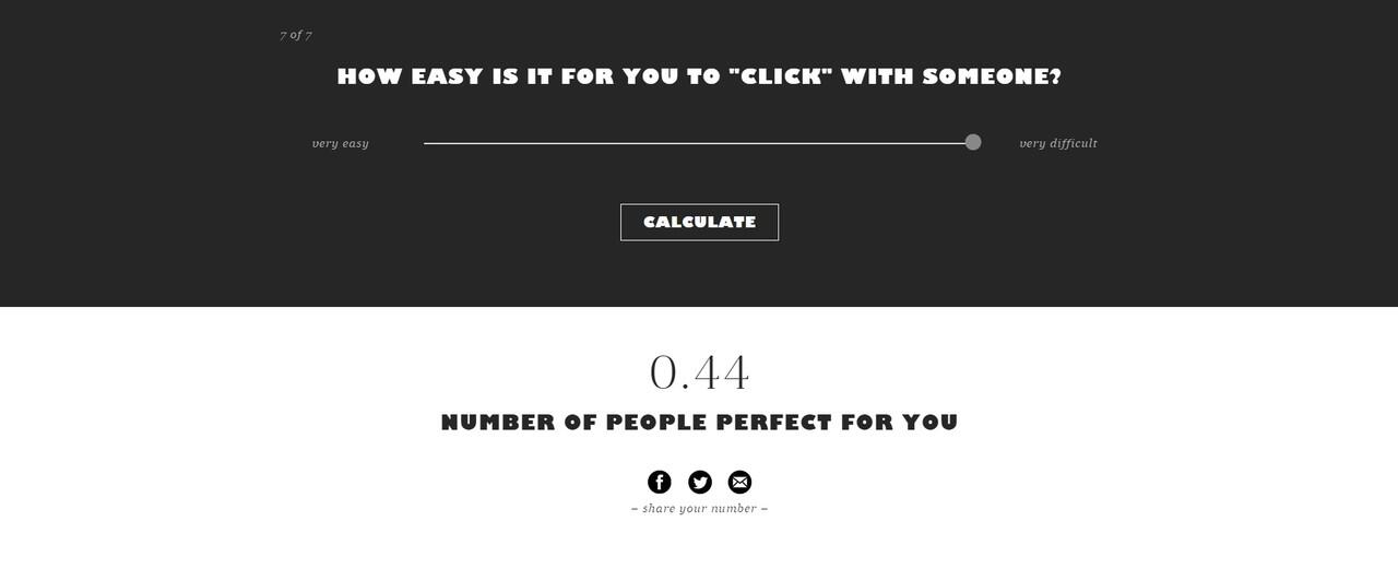 LESS THAN ONE -- Hei Para Jomblo, Hitung Peluang Ketemu Belahan Jiwamu Disini!!