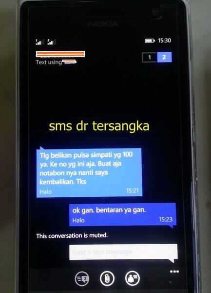 Waspada!!! Penipu yg memantau TRANSAKSI ONLINE