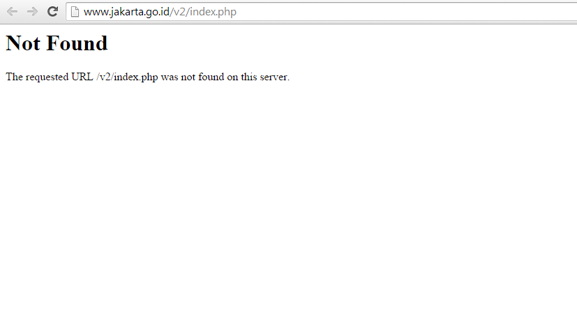 WEBSITE JAKARTA.GO.ID di HACK!