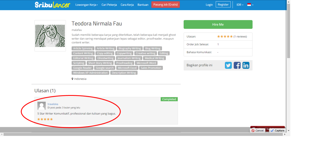 All About Sribulancer.com (Semua Tentang Sribulancer.com)