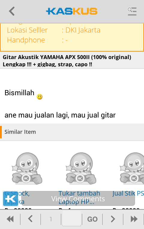 Beberapa bug kaskus setelah update tampilan