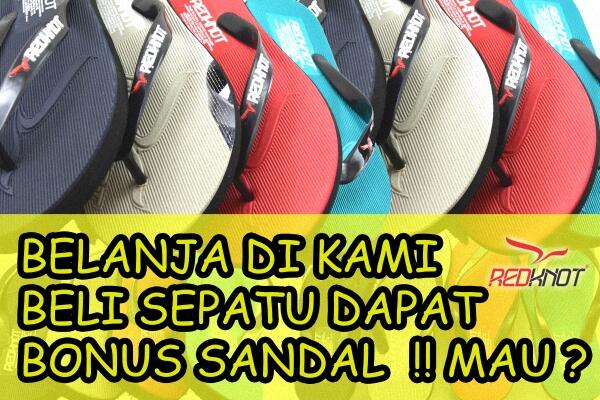 JUAL REDKNOT SHOES,BELI SEPATU BONUS SENDAL !!!!!!