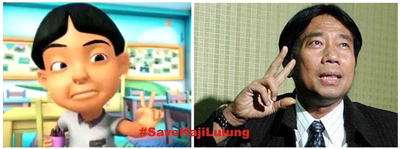 Kumpulan Beberapa Meme Lucu #SaveHajiLulung Pagi ini