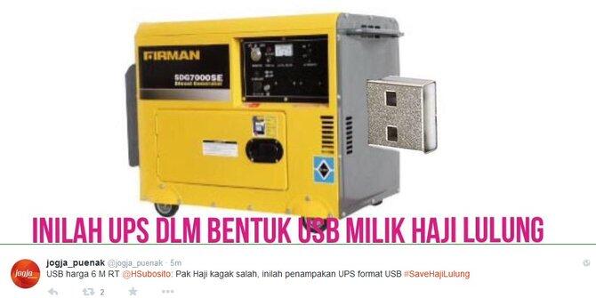 Wakil Ketua DPRD DKI Lulung Berulangkali Salah Sebut UPS dengan USB