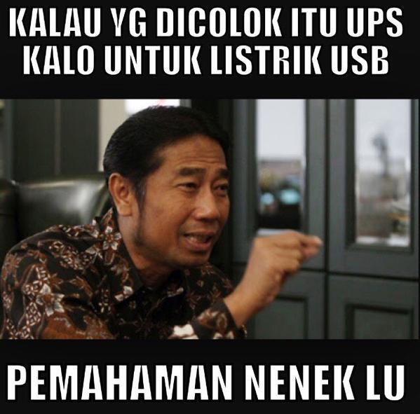 Kumpulan Beberapa Meme Lucu #SaveHajiLulung Pagi ini