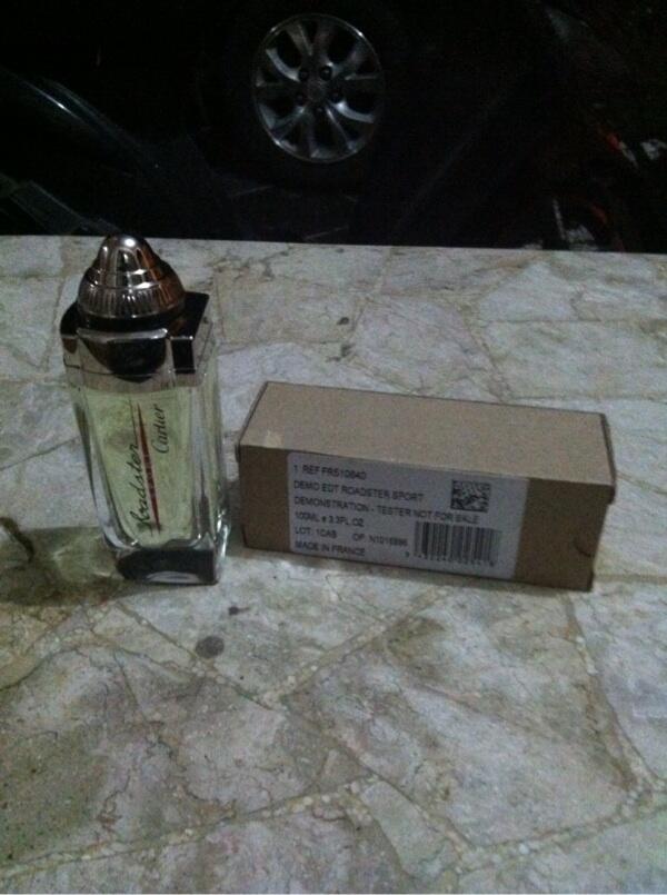 Parfum CARTIER Roadster Sport 100ml ORIGINAL TESTER