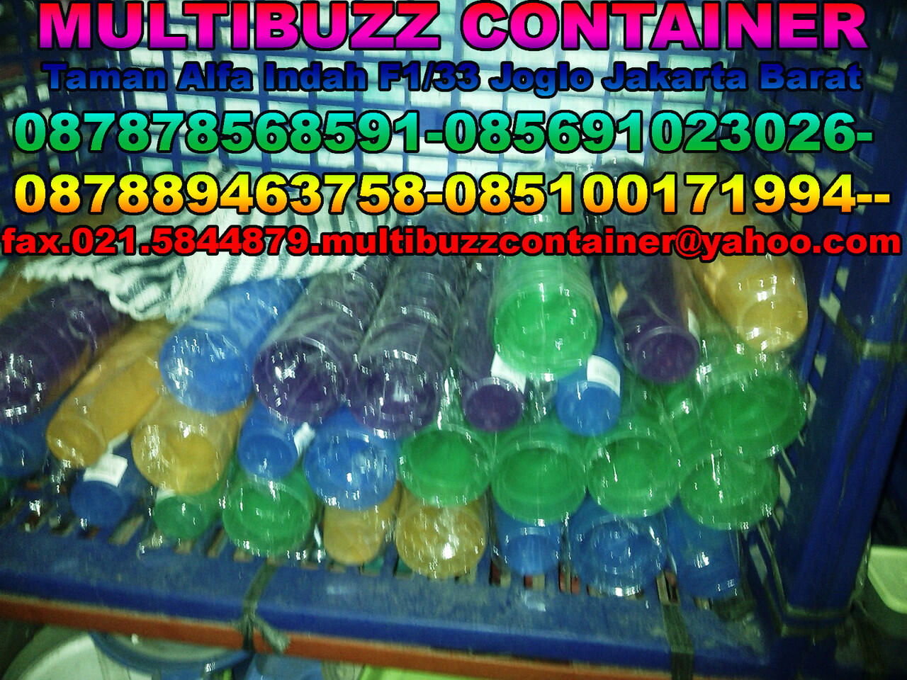 Terjual TONG AIR,TONG PLASTIK,DRUM PLASTIK,DRUM KIMIA 