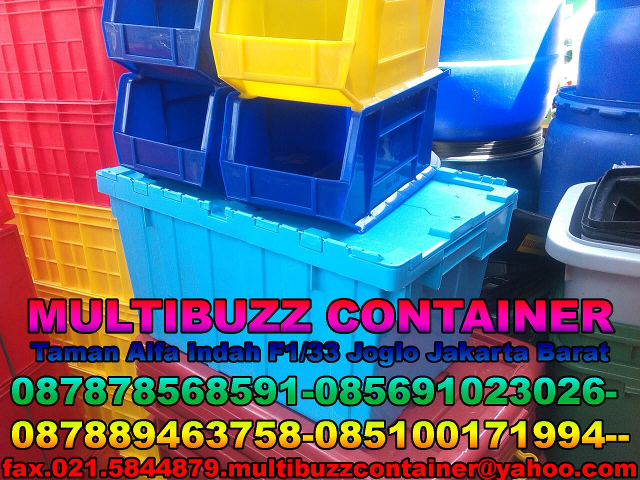 Terjual TONG AIR,TONG PLASTIK,DRUM PLASTIK,DRUM KIMIA 