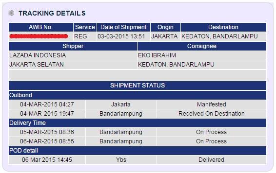 Status JNE Delivered tapi barang belum diantar