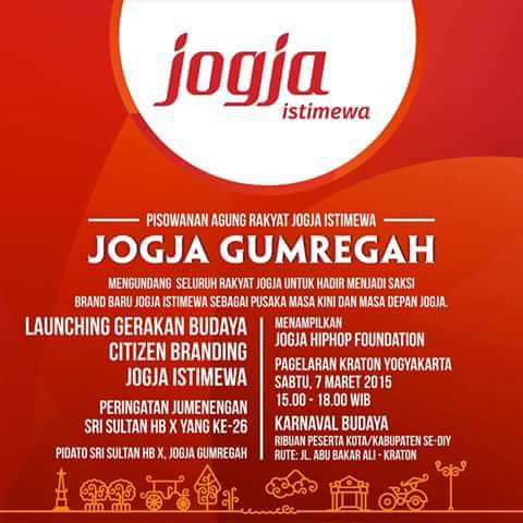 Branding Logo dan Tagline baru Jogja Istimewa