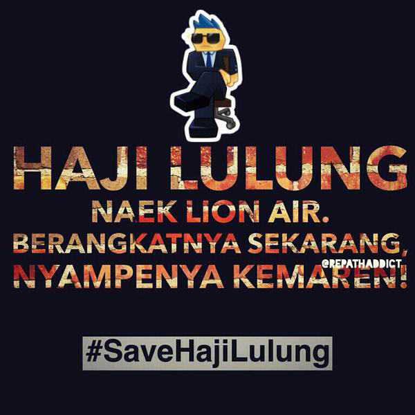 beberapa meme haji lulung