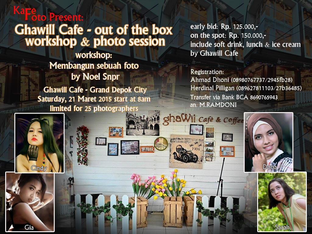 Ghawill Cafe - Out Of The Box (Wokshop &amp; Photo Session)