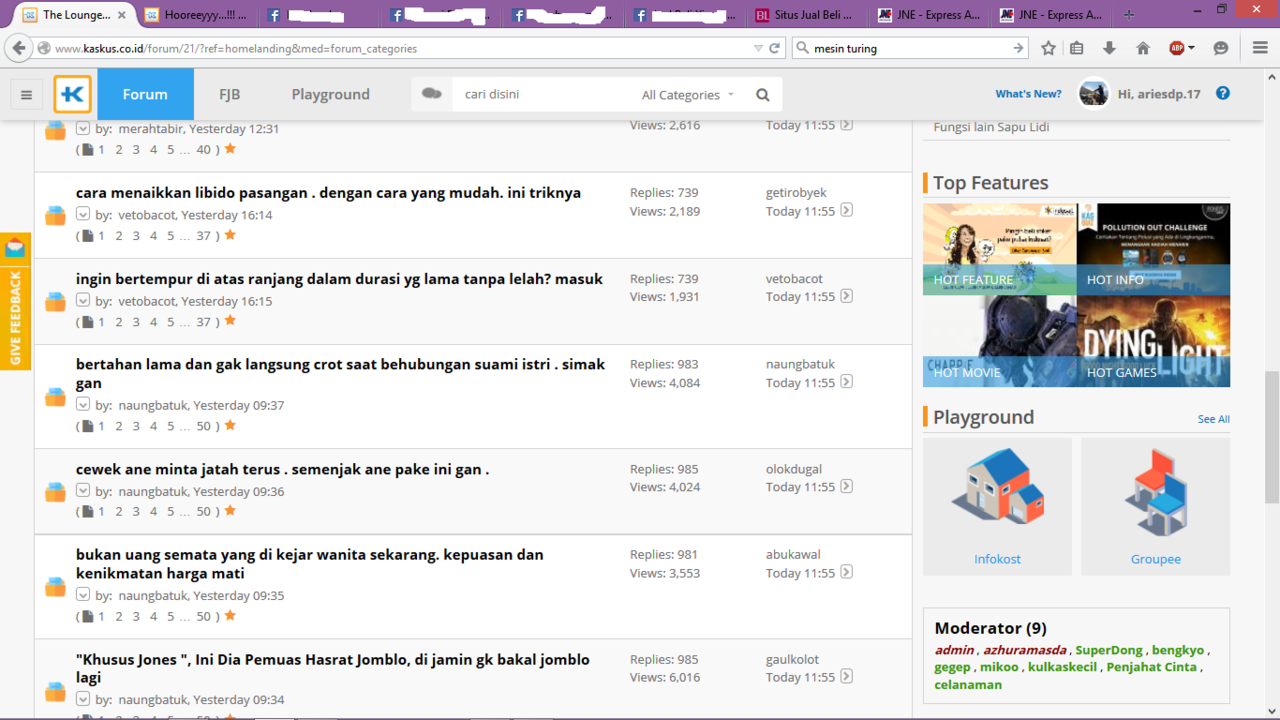 SELLER TUH DI FJB CO*K!! JANGAN DI LOUNGE!