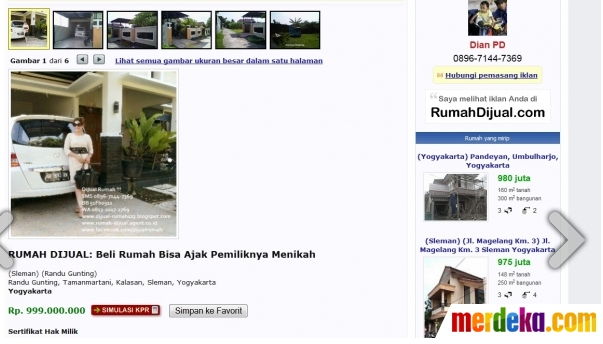 &#91;Syarat dan ketentuan Berlaku&#93; ....Beli Rumah Sekaligus bisa Nikahi Pemiliknya